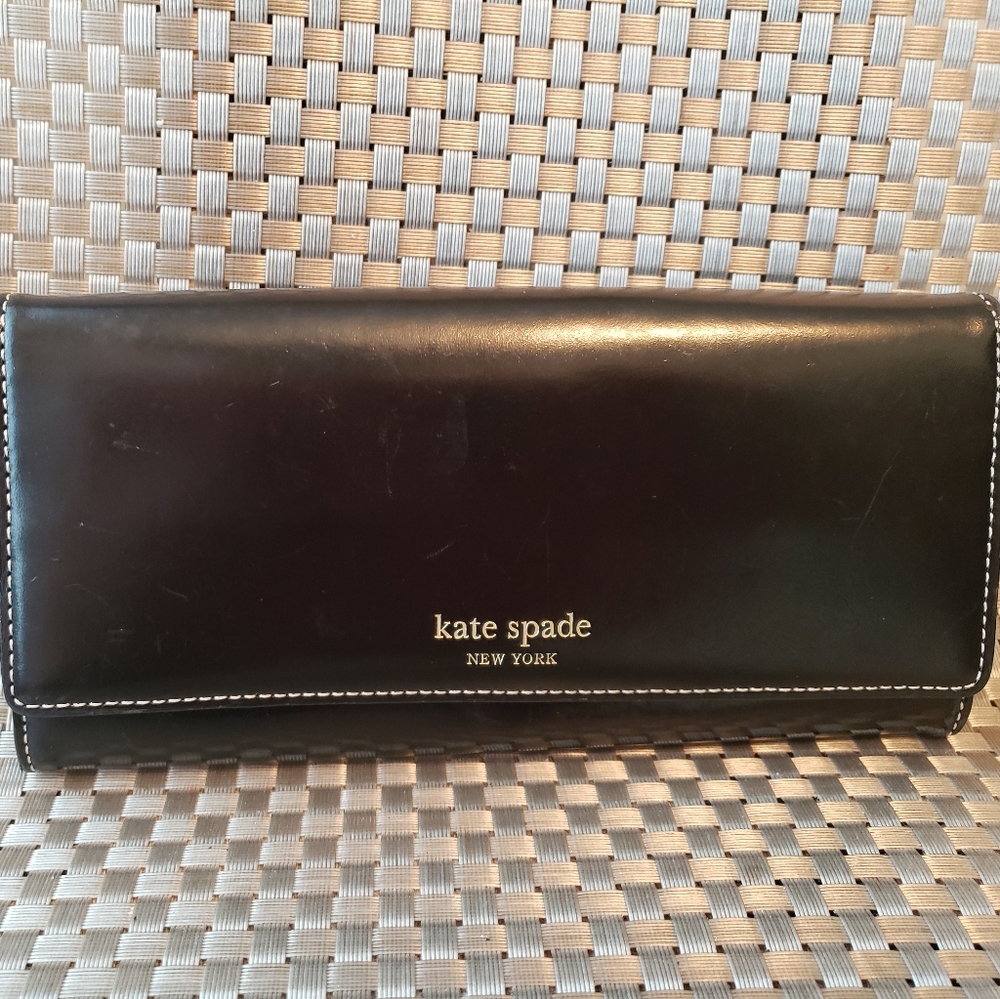 💜 Kate Spade ♠️ Remy Wallet 8 Card Slot